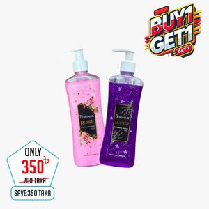 Buy 1 The Dermalix Rose Shower 250ml Gel 1 The Dermalix Lavender Refreshing Shower 250ml Free